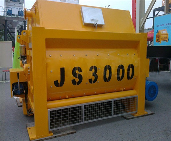JS3000双卧轴强制式混凝土搅拌机